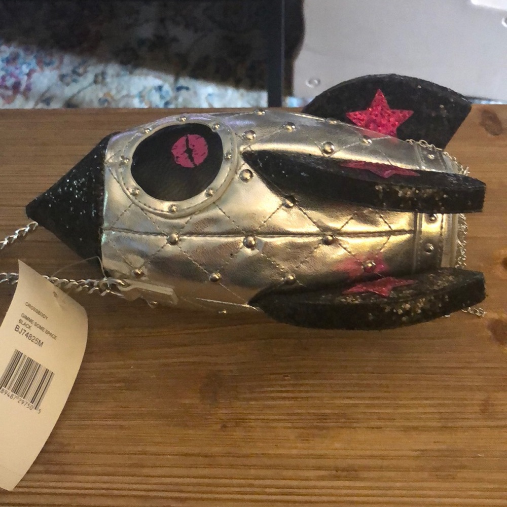 Betsey Johnson space ship clutch